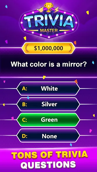 Trivia Master - Word Quiz Game (ТРИВИЯ Мастер) [МОД Меню] APK Android Screenshot 4