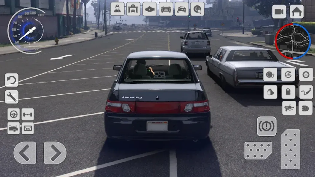 Drift 2110: Russian Tuning VAZ [МОД Mega Pack] APK Android Screenshot 2