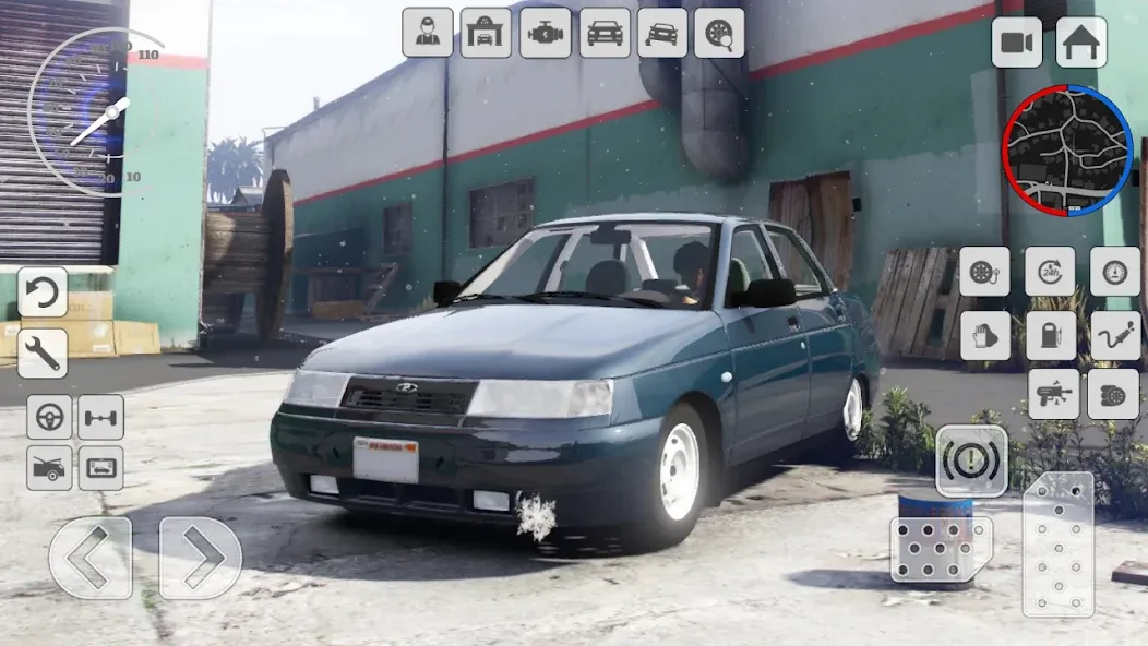 Drift 2110: Russian Tuning VAZ [МОД Mega Pack] APK Android Screenshot 4