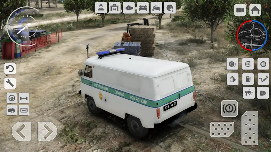 UAZ Loaf: Special vehicle 4x4 [МОД Mega Pack] APK Android Screenshot 4