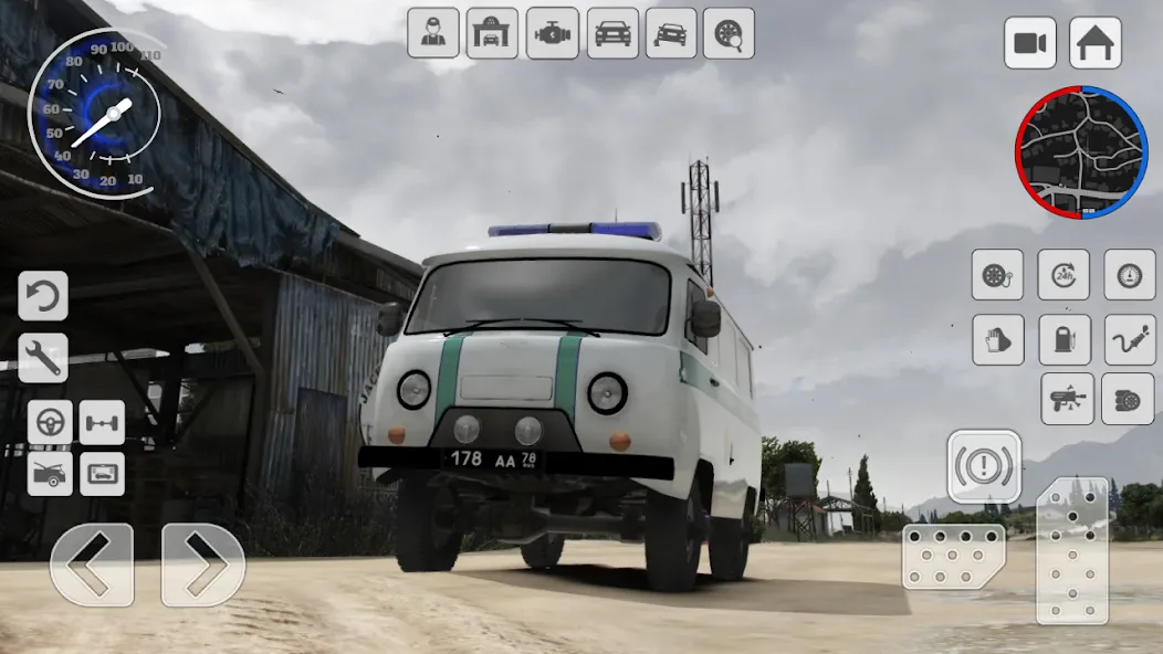 UAZ Loaf: Special vehicle 4x4 [МОД Mega Pack] APK Android Screenshot 5