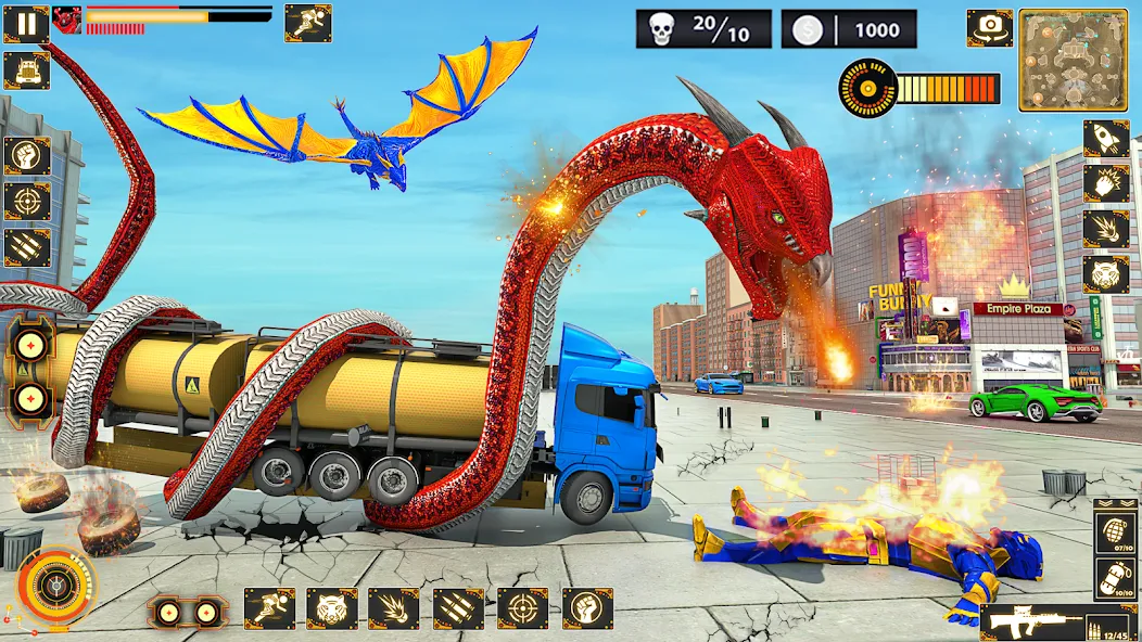 Snake Car Robot Transformation (Снейк Кар Робот Трансформейшн) [МОД Premium] APK Android Screenshot 1