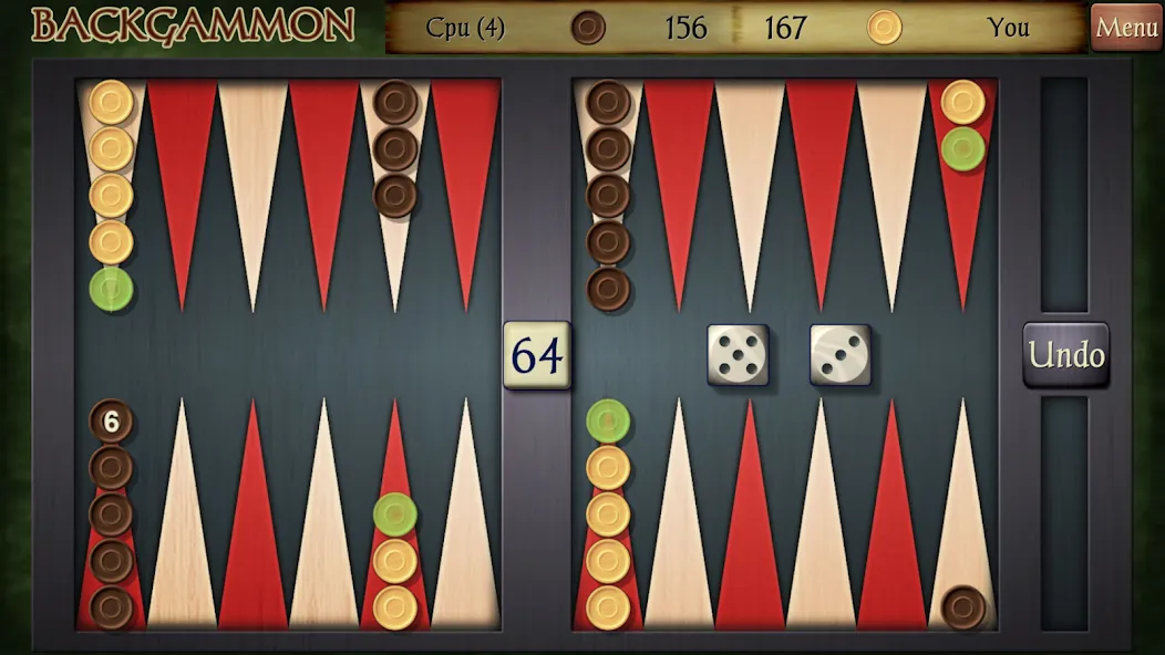 Backgammon (Бэкгаммон) [МОД Бесконечные монеты] APK Android Screenshot 2