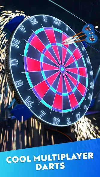 Darts of Fury (Дартс оф Фьюри) [МОД Unlocked] APK Android Screenshot 1