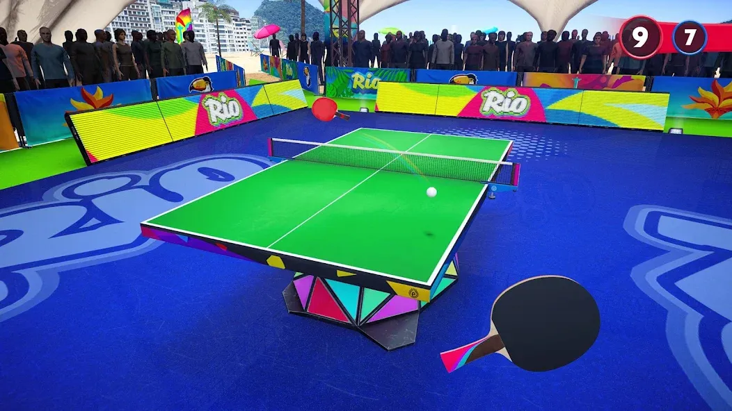Ping Pong Fury (Пингпонг Фьюри) [МОД Меню] APK Android Screenshot 2