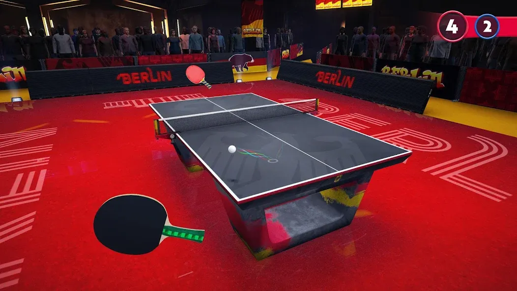 Ping Pong Fury (Пингпонг Фьюри) [МОД Меню] APK Android Screenshot 4