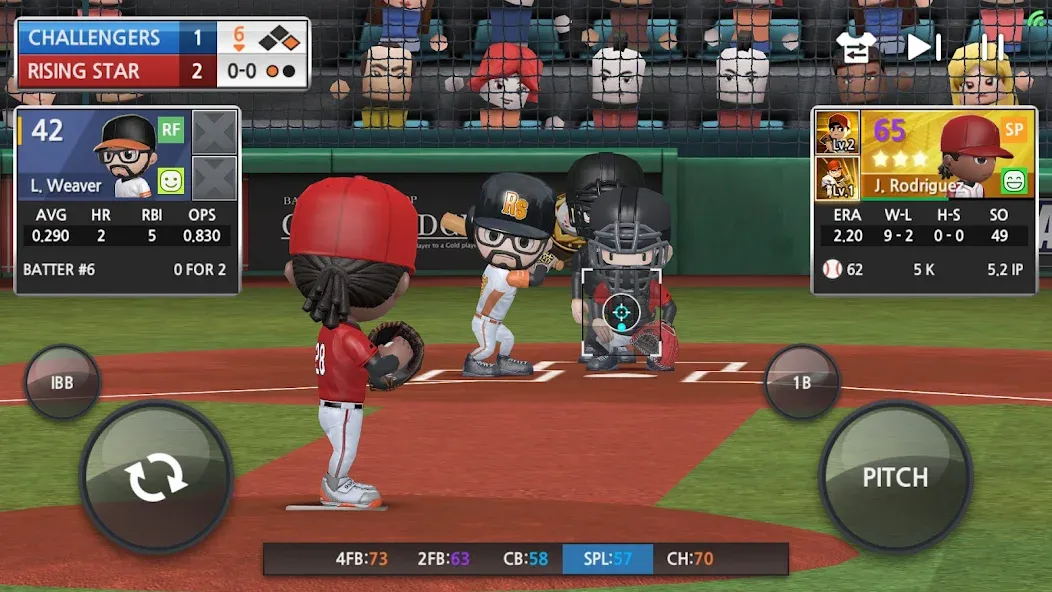 BASEBALL 9 (БЕЙСБОЛ 9) [МОД Бесконечные монеты] APK Android Screenshot 2