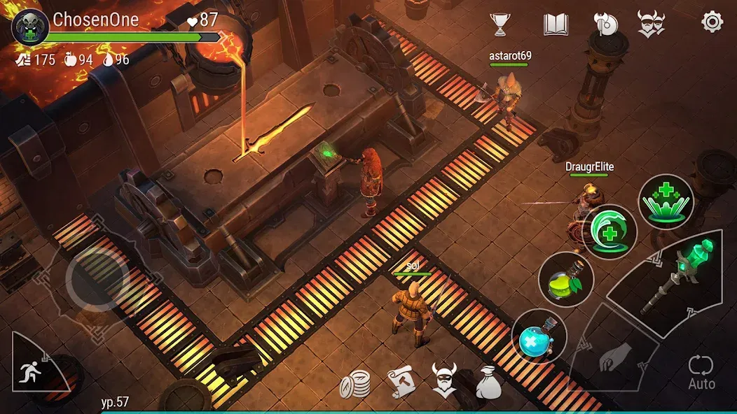 Frostborn: Action RPG (Фростборн) [МОД Меню] APK Android Screenshot 4