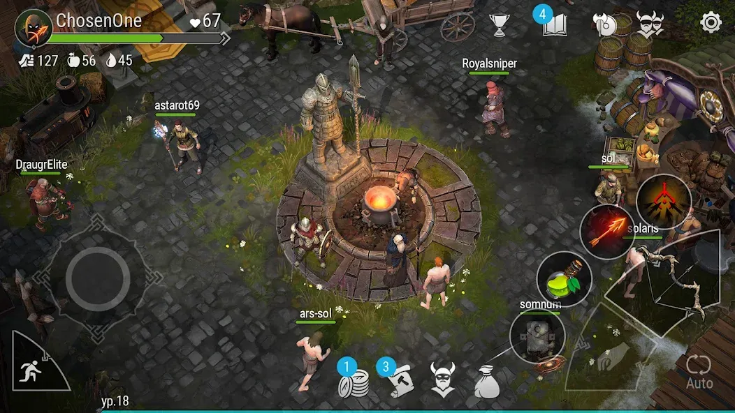 Frostborn: Action RPG (Фростборн) [МОД Меню] APK Android Screenshot 5
