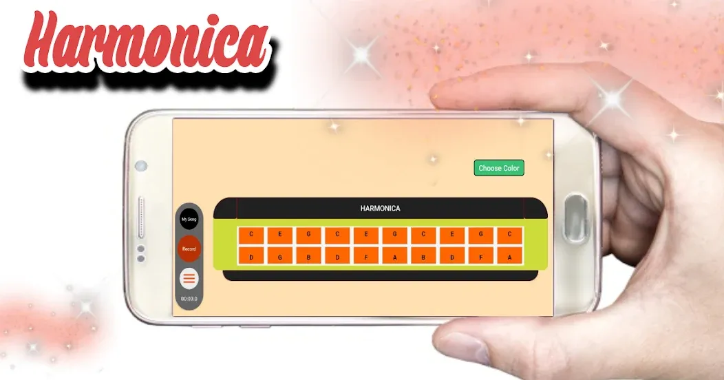 Virtual Harmonica [МОД Premium] APK Android Screenshot 1