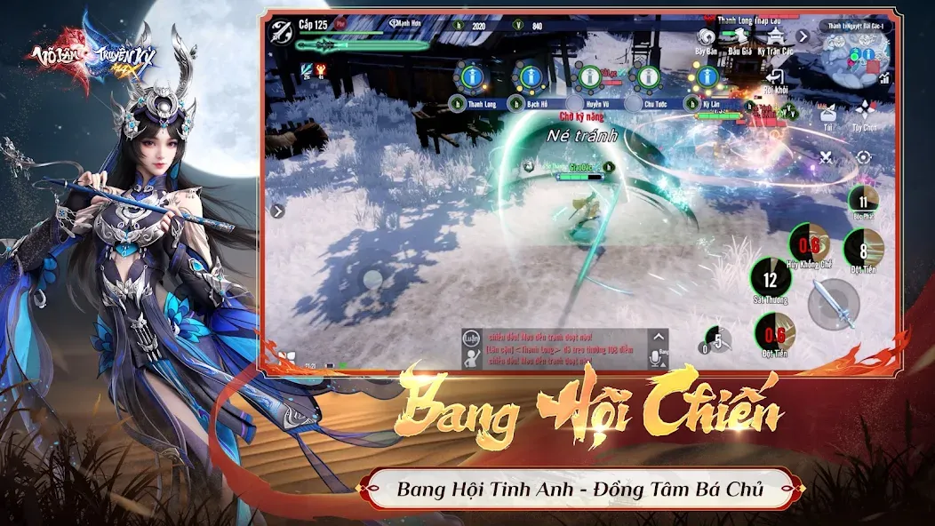 Võ Lâm Truyền Kỳ MAX [МОД Бесконечные монеты] APK Android Screenshot 3