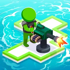 War of Rafts: Crazy Sea Battle (Война плотов) [МОД Меню] APK Android