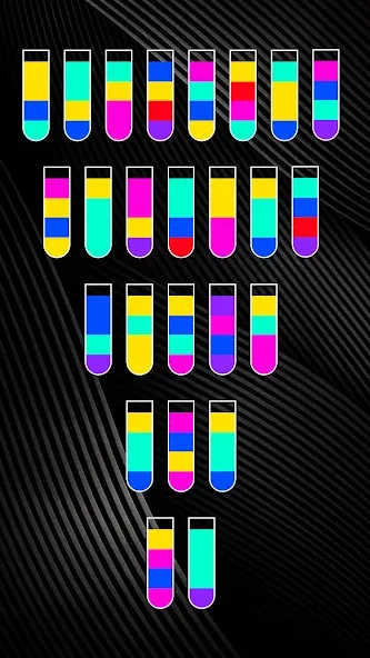 SortPuz 3D: Water Color Sort (СортПаз 3Д) [МОД Много денег] APK Android Screenshot 4