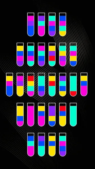 SortPuz 3D: Water Color Sort (СортПаз 3Д) [МОД Много денег] APK Android Screenshot 5