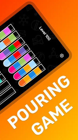 Water Sort Puzzle Color Game [МОД Бесконечные монеты] APK Android Screenshot 2