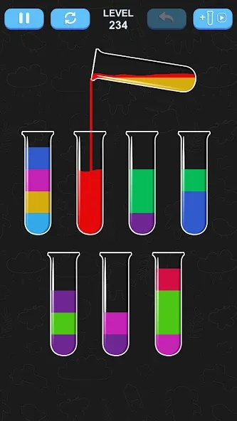 Water Sort Puzzle (Уотер Сорт Пазл) [МОД Premium] APK Android Screenshot 1