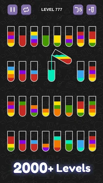 Water Sort Puzzle - Sort Color [МОД Все открыто] APK Android Screenshot 2