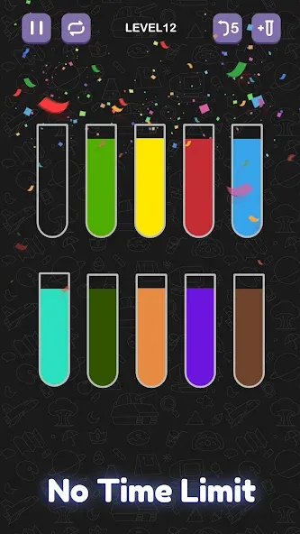 Water Sort Puzzle - Sort Color [МОД Все открыто] APK Android Screenshot 5