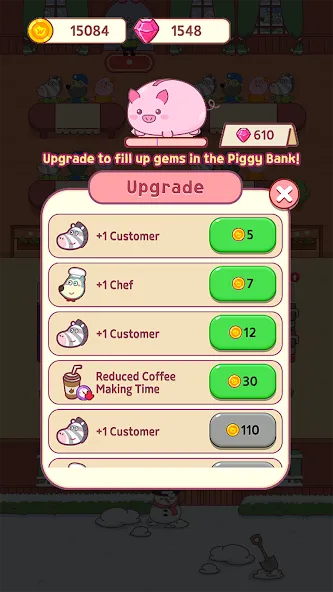 Wolfoo Snack Bar, Restaurant [МОД Меню] APK Android Screenshot 4