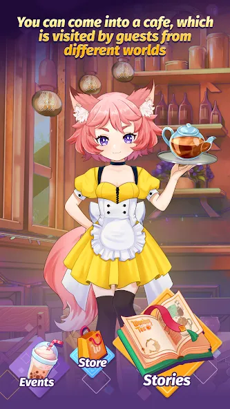 Wonder Tea — Love & Mysteries [МОД Все открыто] APK Android Screenshot 1