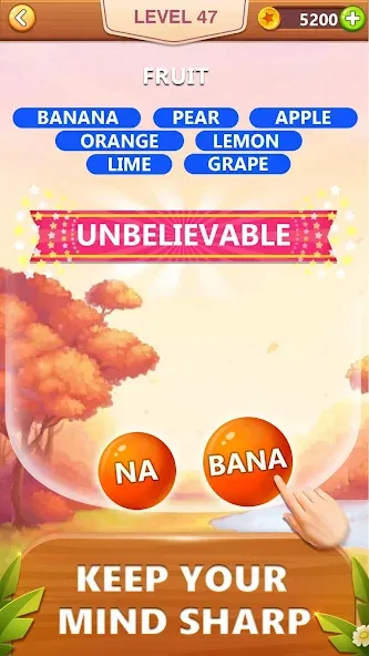 Word Bubble Puzzle - Word Game [МОД Premium] APK Android Screenshot 3