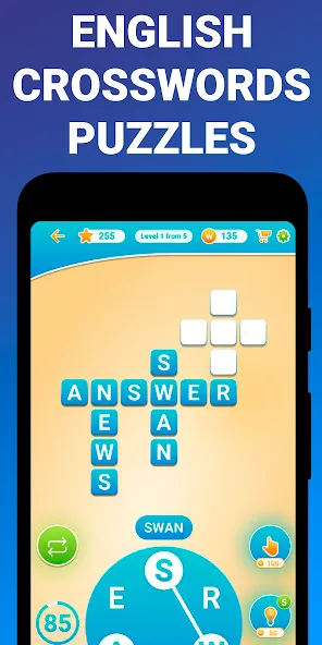 Words from word: Crosswords [МОД Много денег] APK Android Screenshot 5