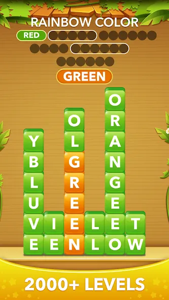 Word Heaps -Connect Stack Word [МОД Unlocked] APK Android Screenshot 2