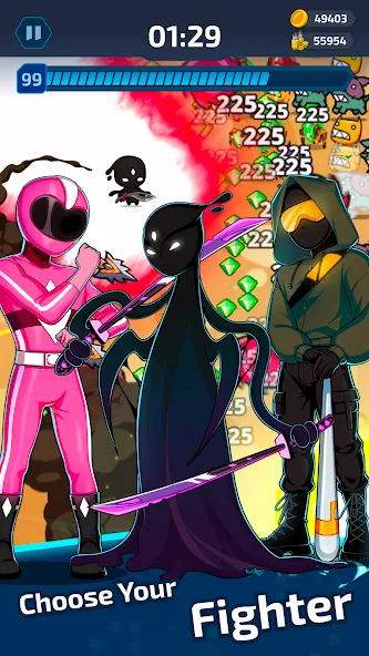 Neon Survivor - Survival Game (Проект Икс) [МОД Все открыто] APK Android Screenshot 1