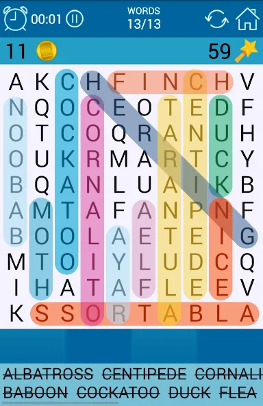 Word Search [МОД Много денег] APK Android Screenshot 2