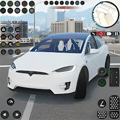 Electric Tesla Model X Driver (Электрический водитель   ) [МОД Много денег] APK Android