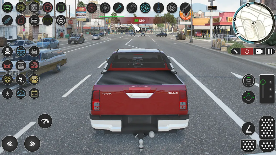 Pickup Hilux: Toyota Off Road (Пикап Хайлюкс) [МОД Меню] APK Android Screenshot 1