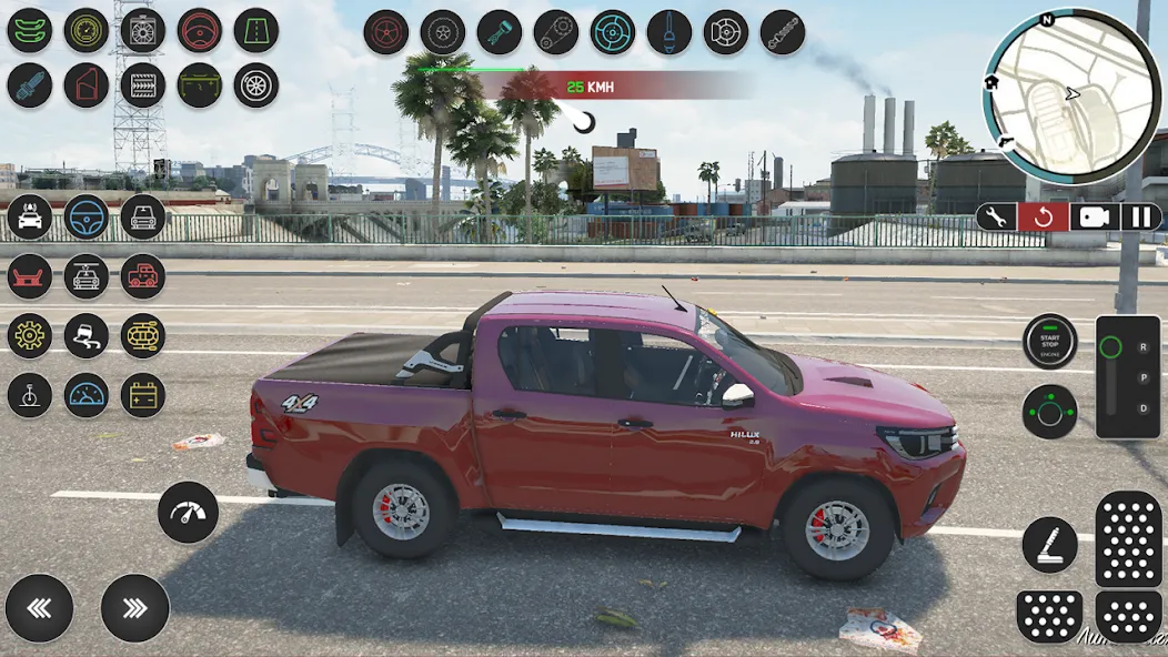 Pickup Hilux: Toyota Off Road (Пикап Хайлюкс) [МОД Меню] APK Android Screenshot 5