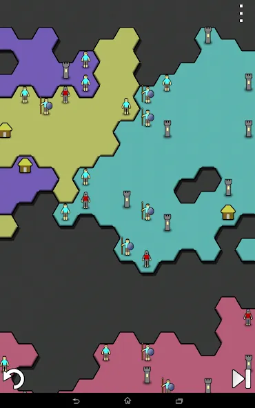 Antiyoy Classic (Антийой) [МОД Много денег] APK Android Screenshot 2