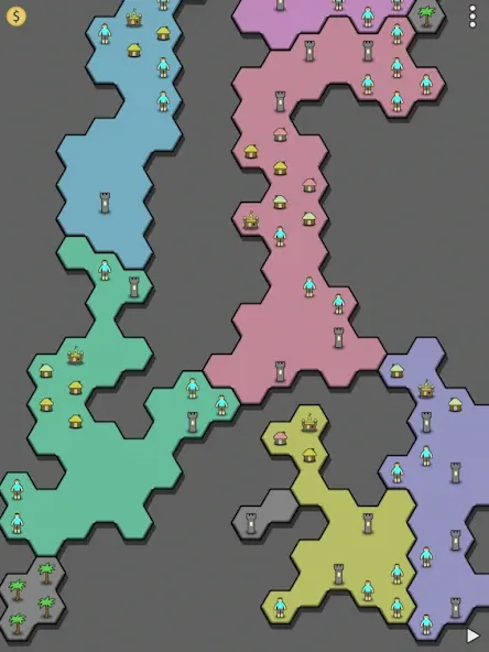 Antiyoy Online (Антий Онлайн) [МОД Бесконечные монеты] APK Android Screenshot 3