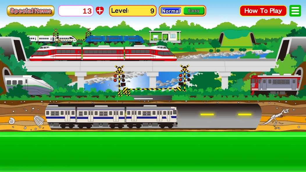 Train Zoom-Zoom (Трейн Зум) [МОД Unlocked] APK Android Screenshot 1